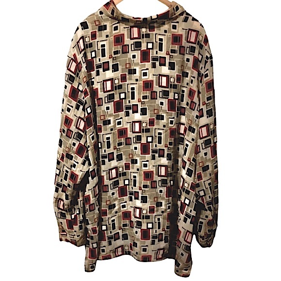 Long Button Up Artsy Shirt - Picture 5 of 7